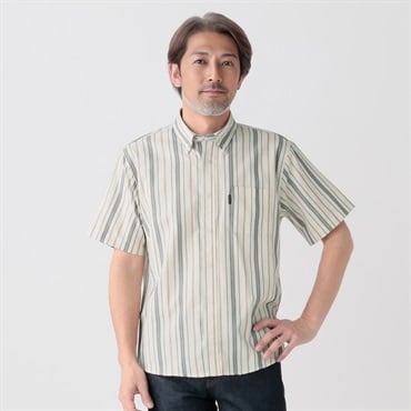 TOROY ストライプシャツ メンズ(ウスチャ-M)