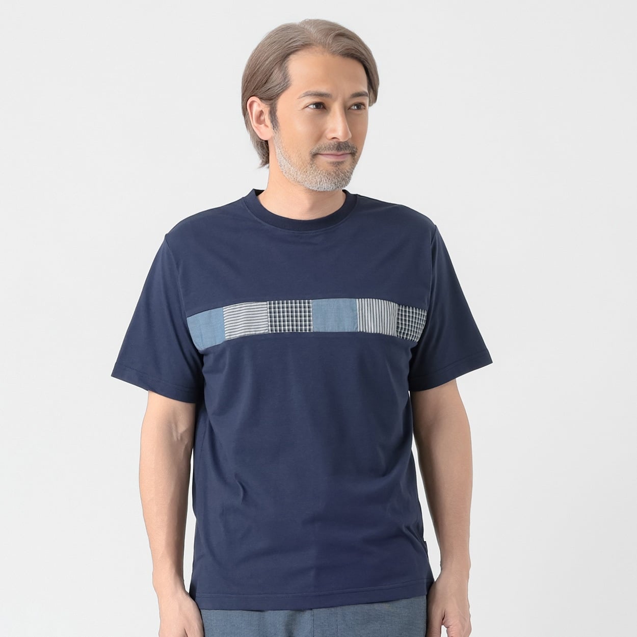 TOROY(トロイ) TOROY 胸切替Ｔシャツ メンズ(コイアオ-M)