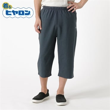 ヒヤロン コードレーン七分丈パンツ メンズ(チャコ－ルグレ－-M)