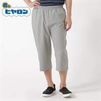 ヒヤロン コードレーン七分丈パンツ メンズ(ウスチャ-M)