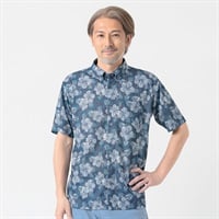 TOROY(トロイ) TOROY プリント全開ポロシャツ メンズ(コイアオ-M)