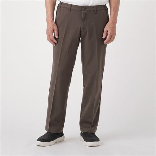 TOROY 杢調ニット起毛トラウザー メンズ