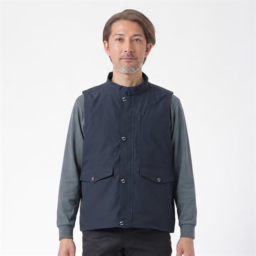 TOROY(トロイ) TOROY タフタ防花粉ベスト メンズ(コイアオ-M)