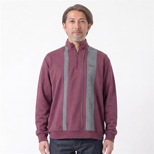 TOROY(トロイ) TOROY ハーフジップトレーナー メンズ