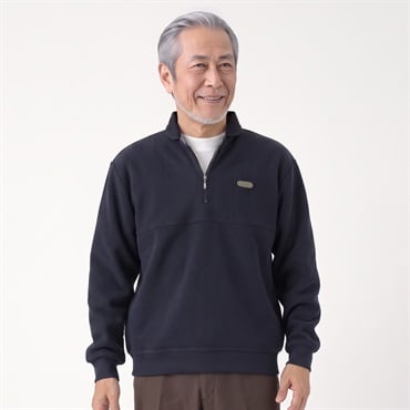 TOROY 裏起毛ジップトレーナー メンズ(コイアオ-M)