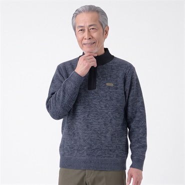 TOROY 裏フリースジップセーター メンズ(コイアオ-M)