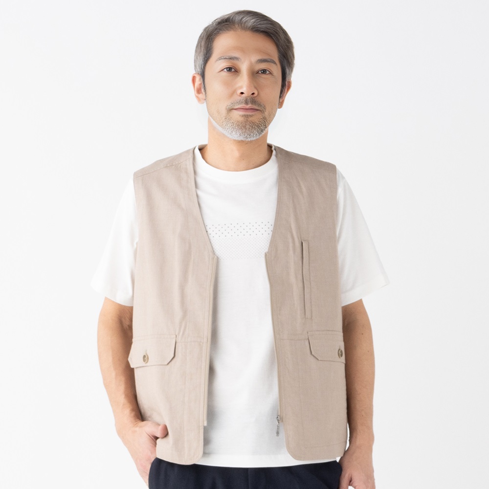 troiベスト TOROY メッシュ切替ベスト メンズ | イオンスタイルオンライン