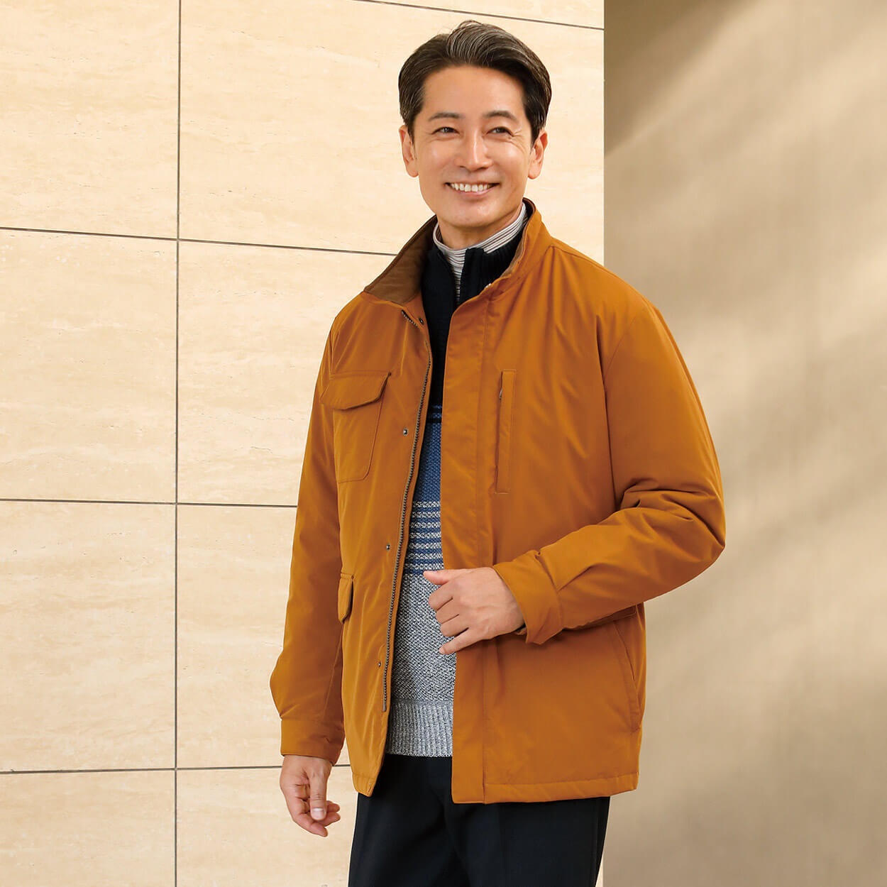 TOROY(トロイ) TOROY 中綿ミリタリーブルゾン メンズ | イオンスタイル