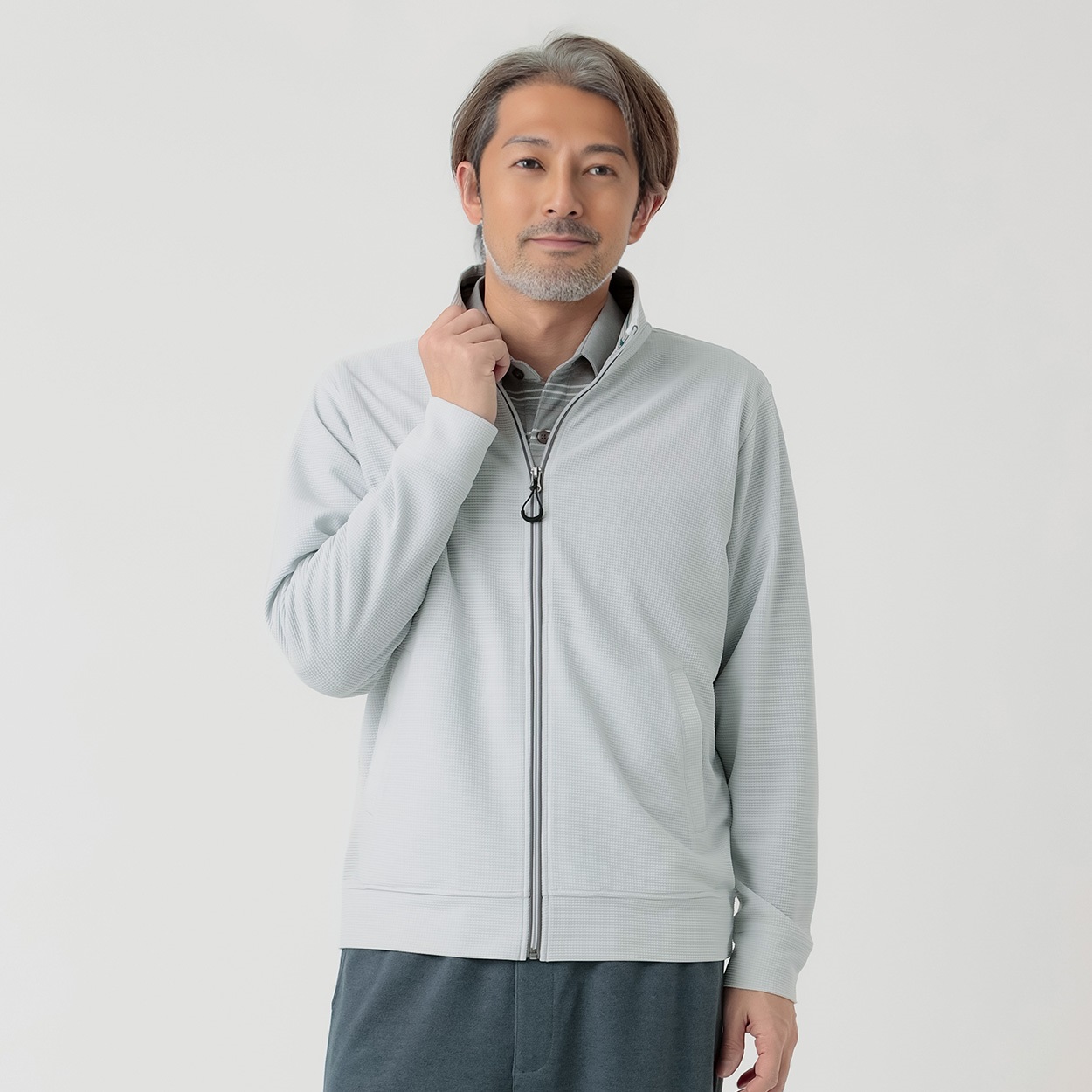WJKG ジップブルゾン　Lサイズ ジップブルゾン メンズ 粋楽陽(きらび) | イオンスタイルオンライン