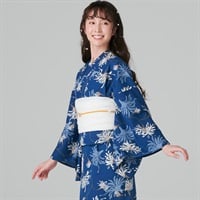 【ポイント20倍対象商品】キャミワンピゆかた 2点セット 一人で着られる セパレートタイプ キャミワンピースはデイリー使いにも(ガーベラ-M-L)