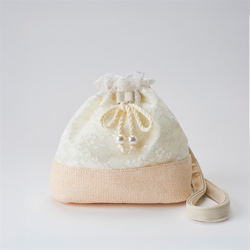 la dentelle(ラダンテル) 巾着レース レディス