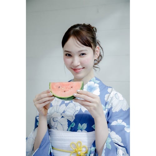 イセカタすかあとゆかた(ゆかた+へこ帯) 2点セット レディス
