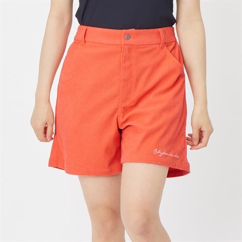 【ポイント20倍対象商品】CALIFORNIA SHORE コーデュロイ ボードショーツ レディス 水着 レディース(ダイダイ-L)
