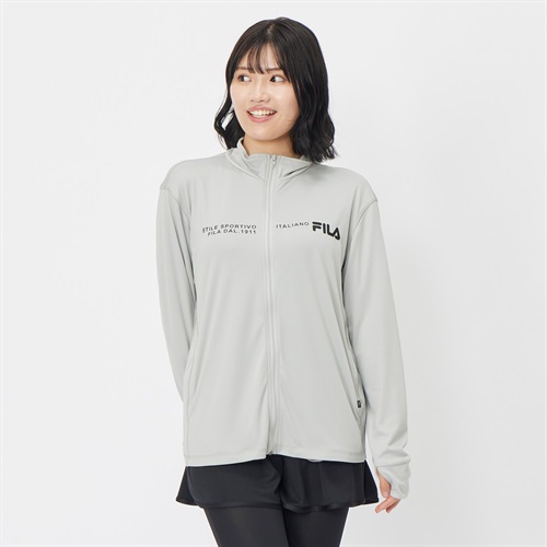 【ポイント20倍対象商品】FILA(フィラ) スタンドジップ ラッシュ UV レディス ラッシュガード 水陸両用  UVウェア 水着 レディース
