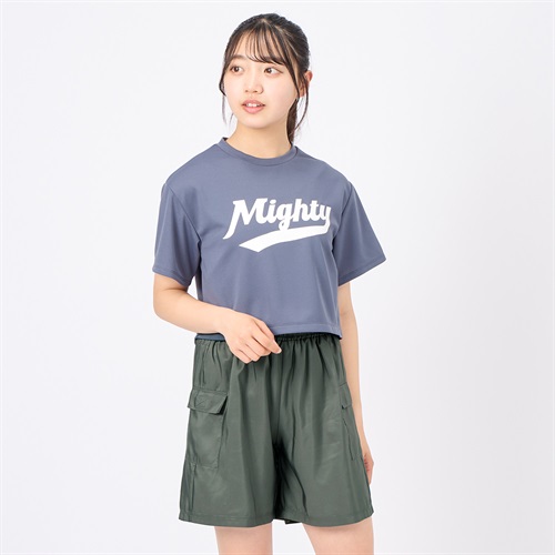 【ポイント20倍対象商品】クロップドTシャツ カーゴパンツ付き４点セット レディス 水着 レディース(チャコ－ルグレ－-11ｺﾞｳ)