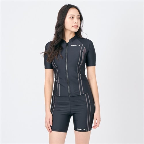 フィットネス水着 半袖フルジップ AVANTI EXE レディス 水着 レディース