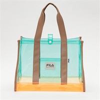 FILA(フィラ) PVCバッグ ツートーン配色 レディス 326-821-K(ウスアオ-ﾌﾘｰ)