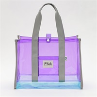 FILA(フィラ) PVCバッグ ツートーン配色 レディス 326-821-K(ウスムラサキ-ﾌﾘｰ)