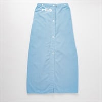 FILA(フィラ) 巻きタオル 100cm丈 無地 刺しゅう ロゴ レディス 424-889B-K(アオ-ﾌﾘｰ)