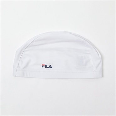 FILA(フィラ) スイムキャップ 無地 レディス 315-215-5B-NS(シロ-ﾌﾘｰ)