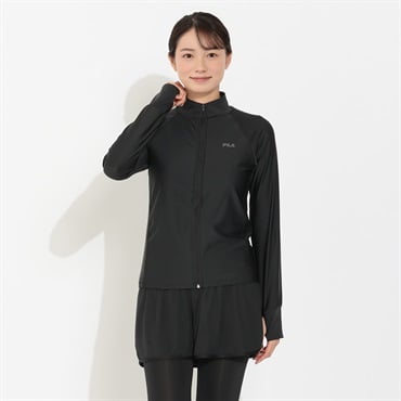 FILA(フィラ) ラッシュガード フルジップカップ付き レディス RS-344-632A-K