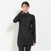 FILA(フィラ) ラッシュガード フルジップカップ付き レディス RS-344-632A-K(クロ-S)