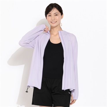 FILA(フィラ) UVパーカー 水陸両用 強力接触冷感 スーパーナイロンクール レディス RS-325-672-K(ウスムラサキ-M)