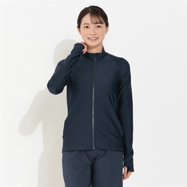 ラッシュガード スクール用お名前ネーム付 Big Apple's Dream レディス RS-211533-K
