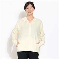 パーカー トリコット素材 吸汗速乾 接触冷感 遮熱 UPF50+ 水陸両用耐塩素 レディス RS-308108-K(シロ-M)