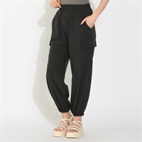 ラッシュガード ロング丈カーゴデザイン パンツ レディス 268365-K(クロ-M)