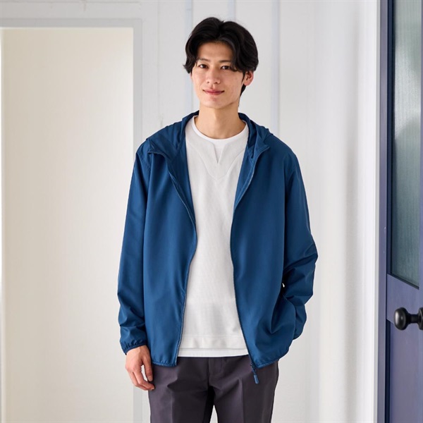 TVC(ティーヴィシー) サンプロテクト はっ水ポケッタブルパーカ メンズ