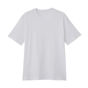TVC シルキーコットン スムース半袖Tシャツ メンズ(ホワイト-S)