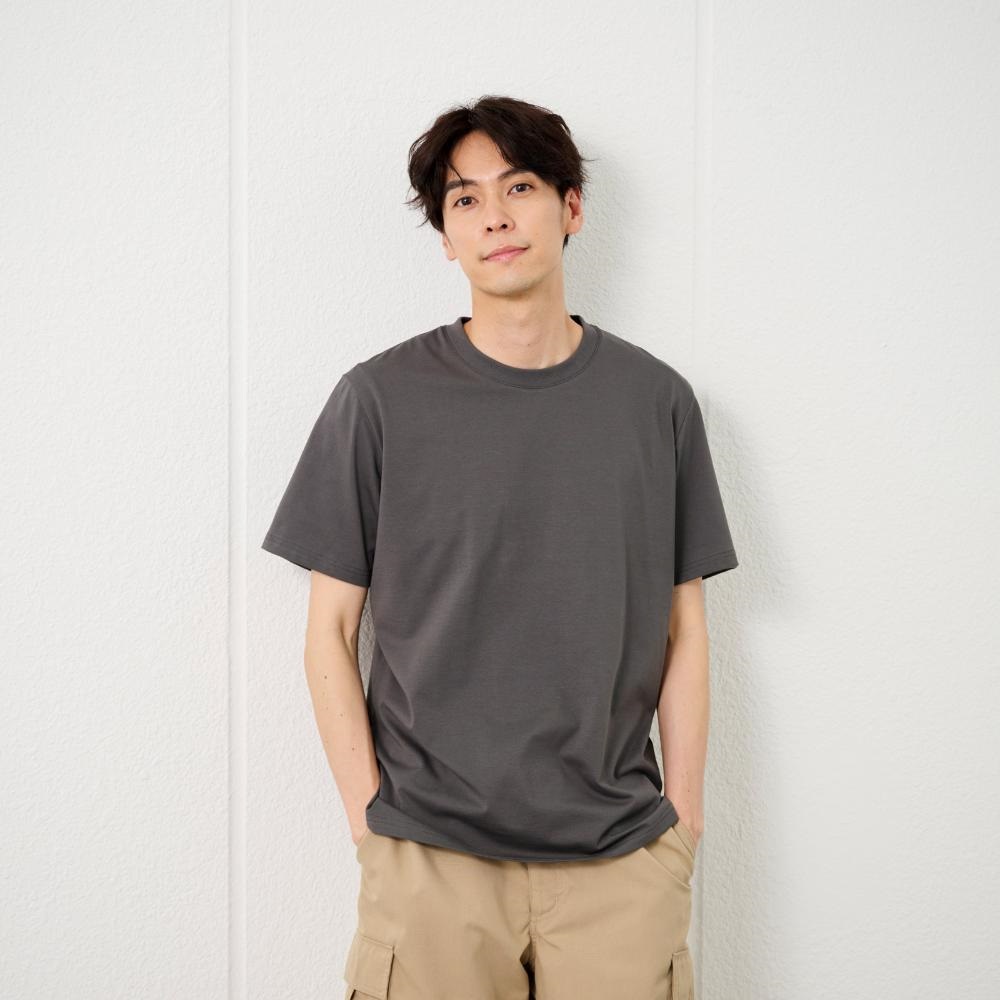 Uri◆新品 アルジ－◆半袖Tシャツ unpis 半袖Tシャツ ダークネイビー / TXA-TENGA by Artist-