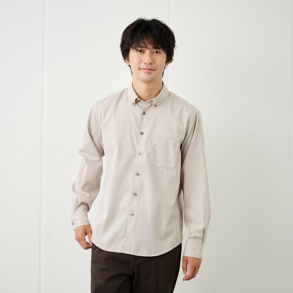 TVC 【てまらく】コードドビーボタンダウンシャツ メンズ | イオン