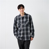 TVC(ティーヴィシー) 【てまラク】フランネルオーバーシャツ メンズ