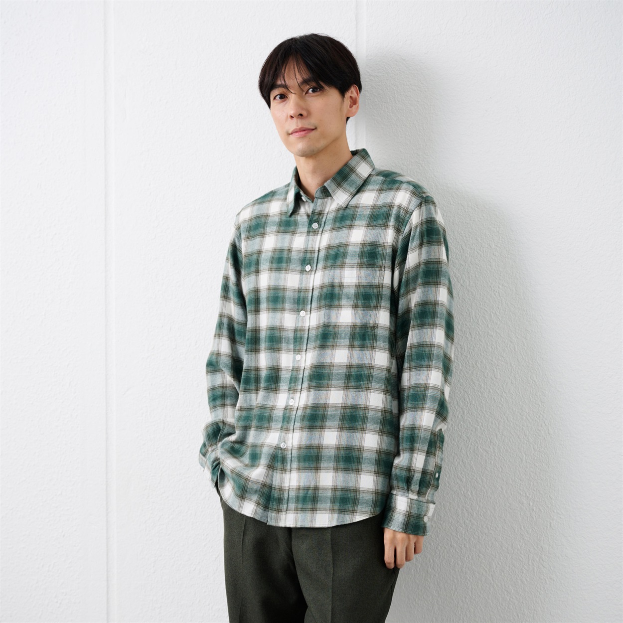 TVC(ティーヴィシー) 【てまラク】フランネルシャツ メンズ | イオン