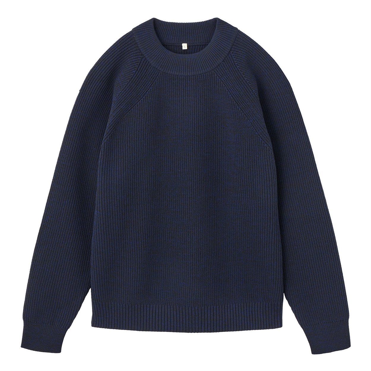 TVC(ティーヴィシー) エアリーヤーン 畔編みモックネックプルオーバー