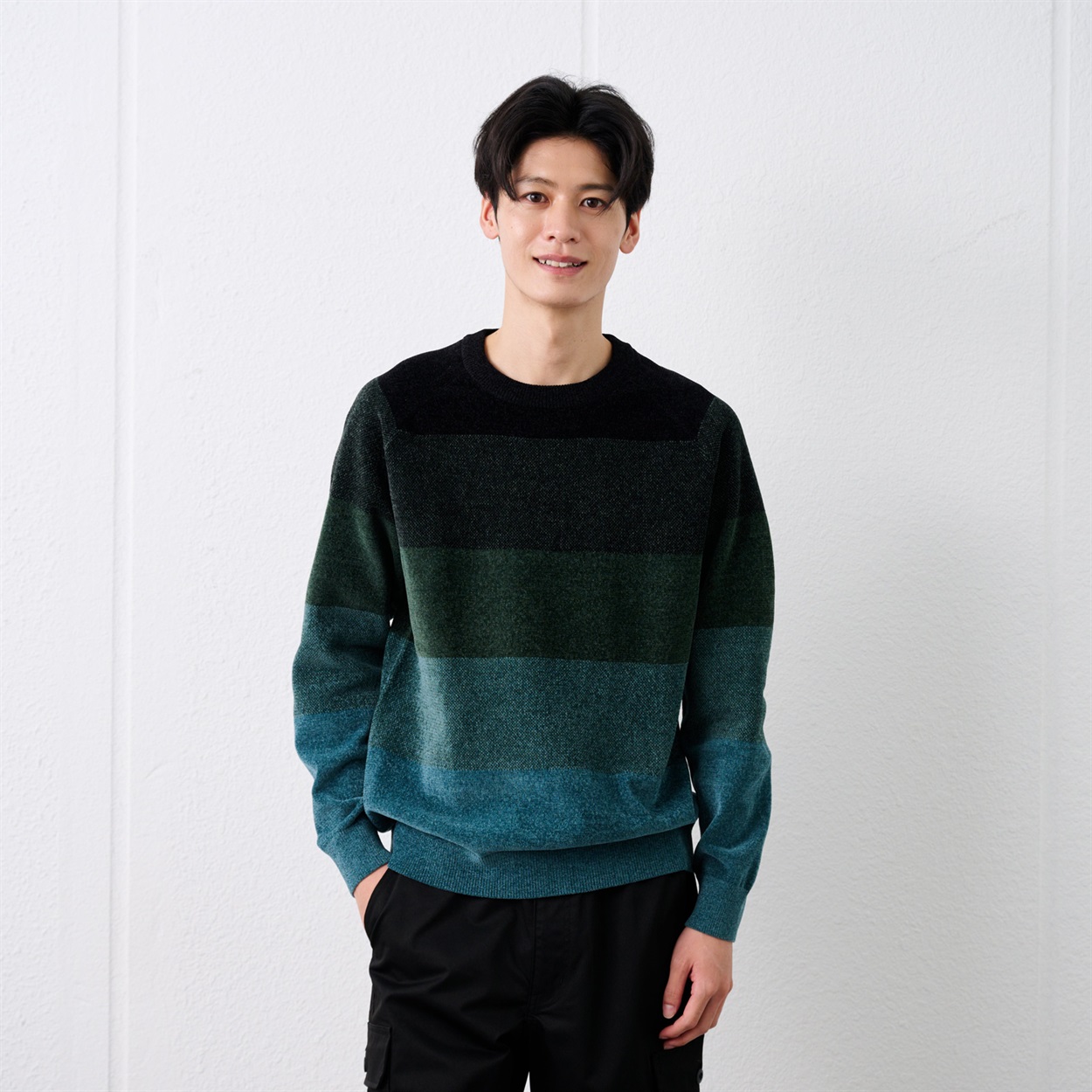 ★新品【G/Fore】メンズDiamante クルーネックプルオーバーニット／4 ハイゲージモール クルーネックプルオーバー メンズ | イオンスタイル