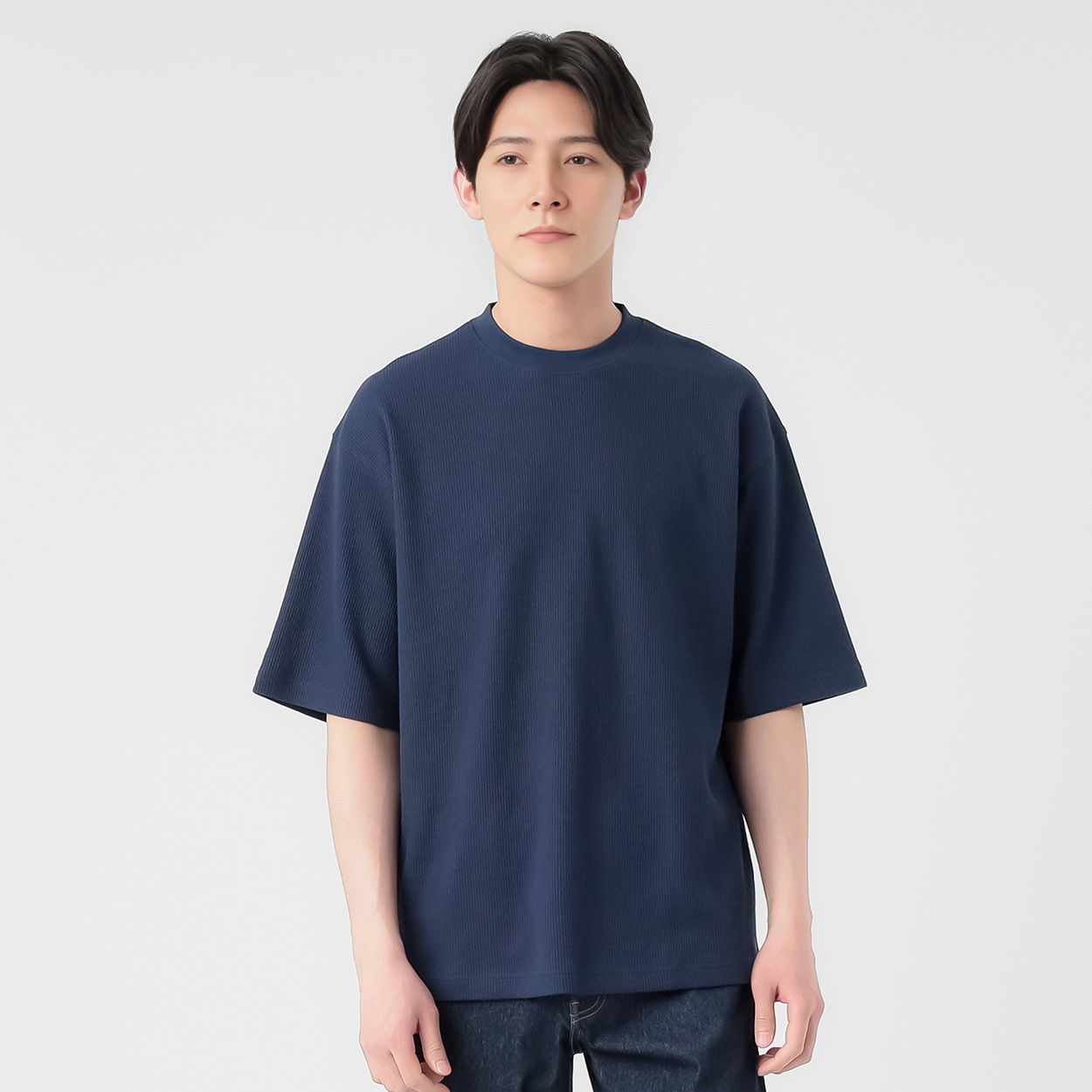 TVC(ティーヴィシー) ワッフルクルー五分袖Tシャツ メンズ | イオン