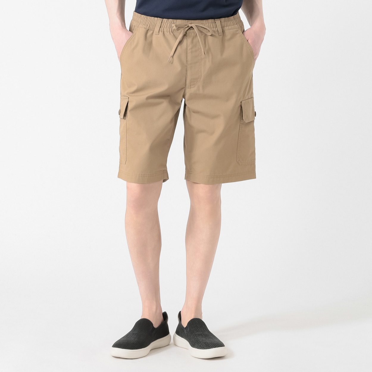 TVC(ティーヴィシー) はっ水リップカーゴショートパンツ メンズ(ウスチャ-L)