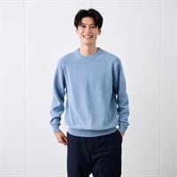 TVC(ティーヴィシー) マットモール クルーネックプルオーバー メンズ(ライトブルー-S)
