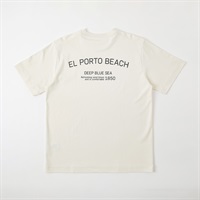 TVC(ティーヴィシー) シルキーコットンスムースプリント半袖Tシャツ メンズ(Ａウスチャ（背中プリント）-S)