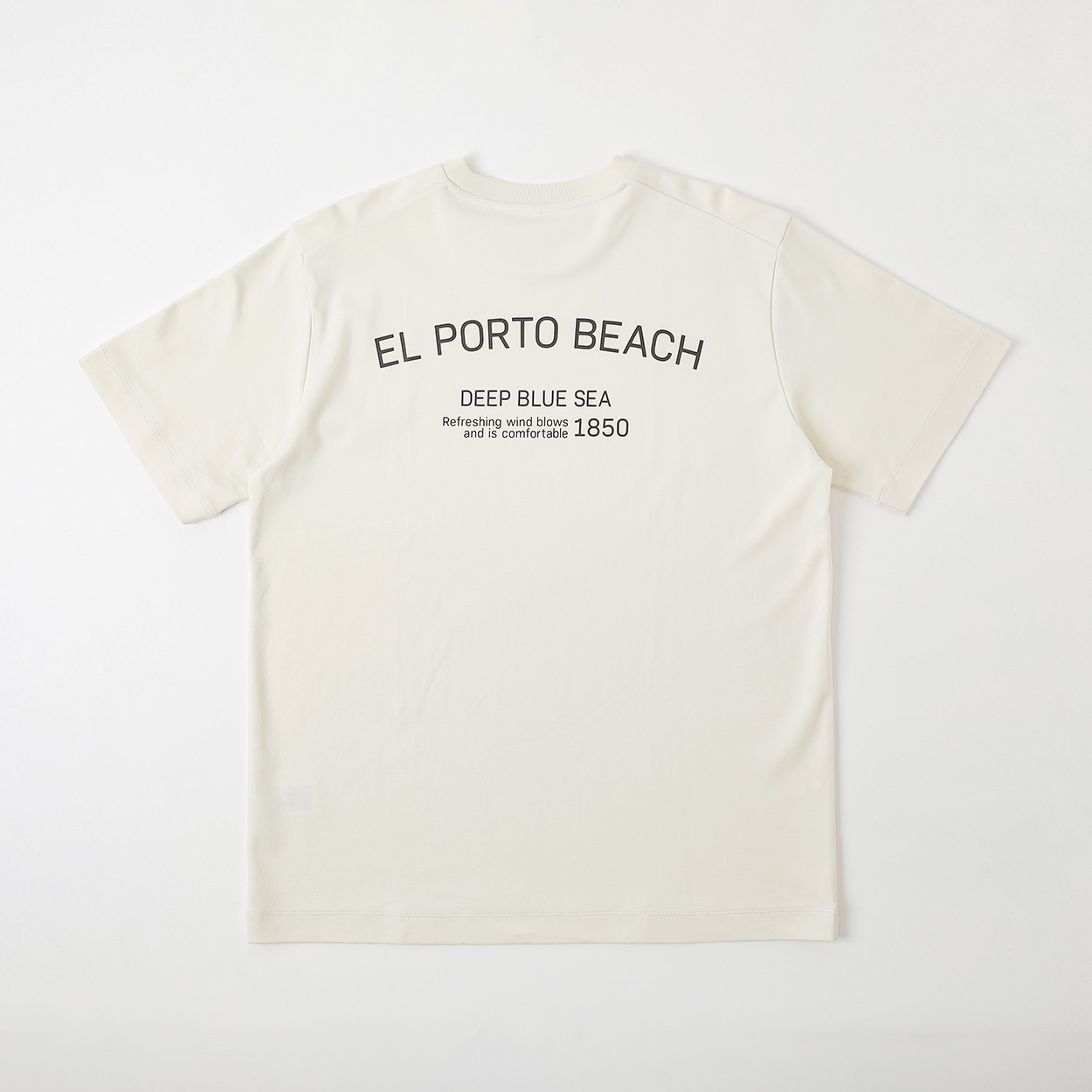 TVC(ティーヴィシー) シルキーコットンスムースプリント半袖Tシャツ メンズ(Ａウスチャ（背中プリント）-L)