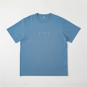 TVC(ティーヴィシー) シルキーコットンスムースプリント半袖Tシャツ メンズ(Ａアオ（NEWYORK）-S)