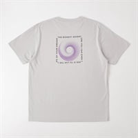 TVC(ティーヴィシー) コットン天竺プリントクルーネック半袖Tシャツ メンズ(Ａウスクロ（背中プリント_円）-S)