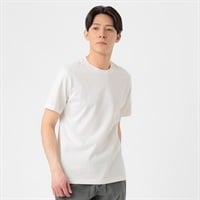 TVC(ティーヴィシー) コットン天竺プリントクルーネック半袖Tシャツ メンズ(アイボリー（NOSTARGIC)-S)