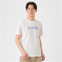 TVC(ティーヴィシー) コットン天竺プリントクルーネック半袖Tシャツ メンズ(キナリ-S)