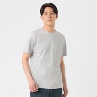 TVC(ティーヴィシー) コットン天竺ポケ付きクルーネック半袖Tシャツ メンズ(ウスクロ-S)