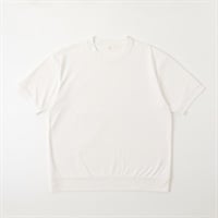 TVC(ティーヴィシー) 汗ジミが目立ちにくいポンチ半袖Tシャツ メンズ(シロ-S)