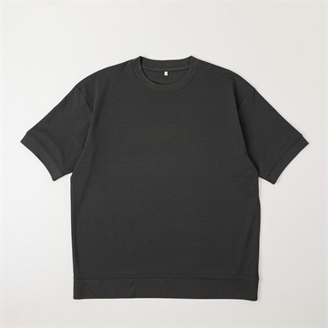 TVC(ティーヴィシー) 汗ジミが目立ちにくいポンチ半袖Tシャツ メンズ(クロ-S)